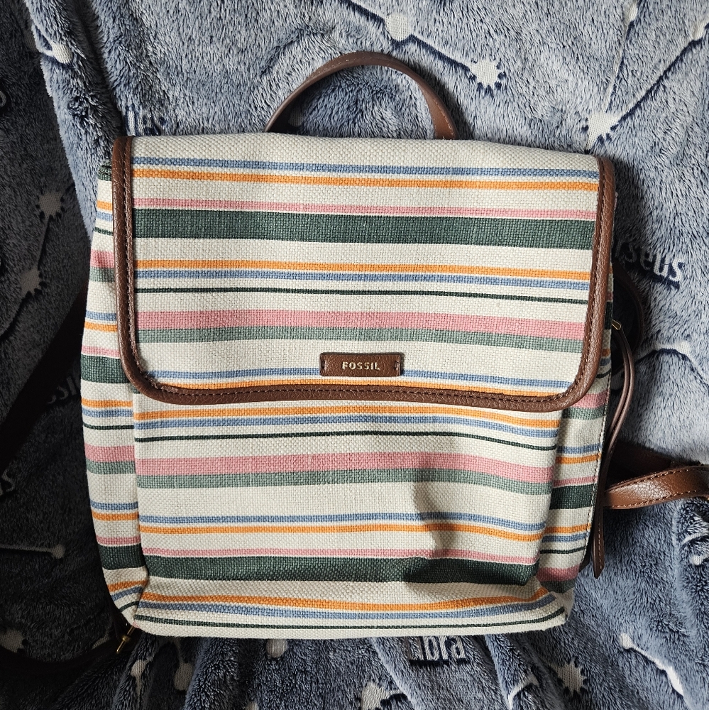 Sold On Mercari - Fossil backpack